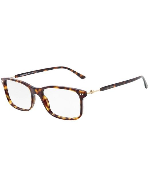 Giorgio Armani White Logo Flat Mirror
