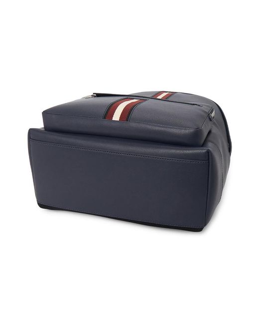 Bally Blue Zippered Backpack for men