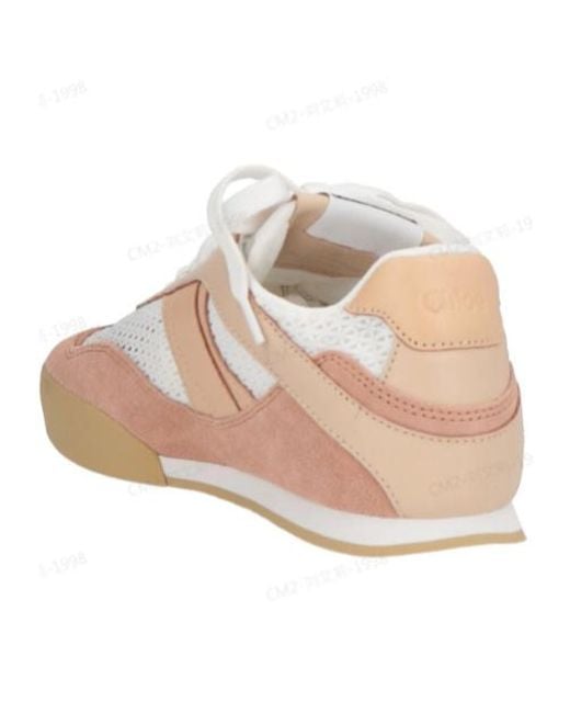 Chloé Pink Lowtop Casual Shoes