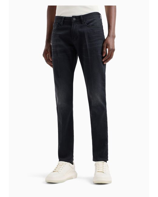 Emporio Armani Blue J 06 Slim Jeans By for men