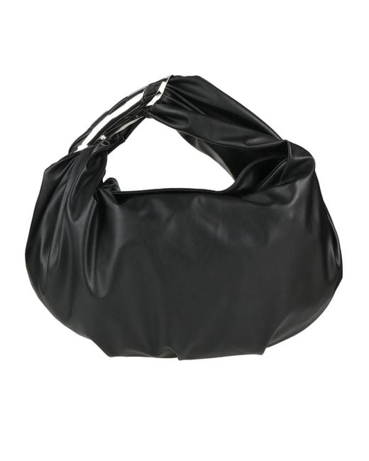 DIESEL Black Plain Colour Shoulder Bag