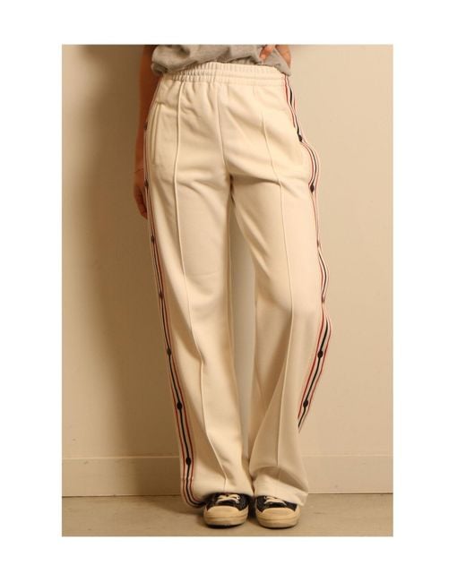 Golden Goose Deluxe Brand Natural Loose Waist Casual Pants