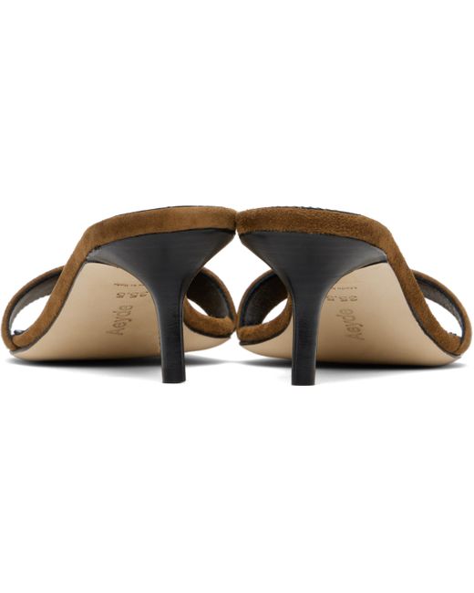 Aeyde Black Ilvy Mules