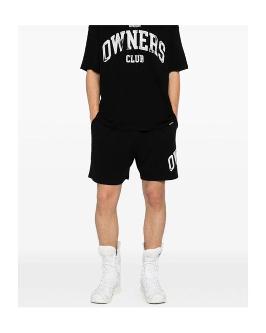 Represent Black Owners Logo-Print Shorts for men
