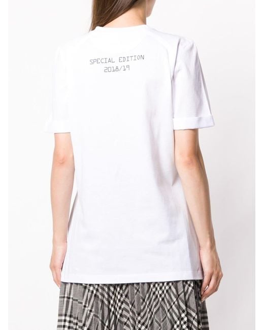 Fendi White Star Popular Style X Fila Limited Cooperation Mania Series Short-Sleeved T-Shirts