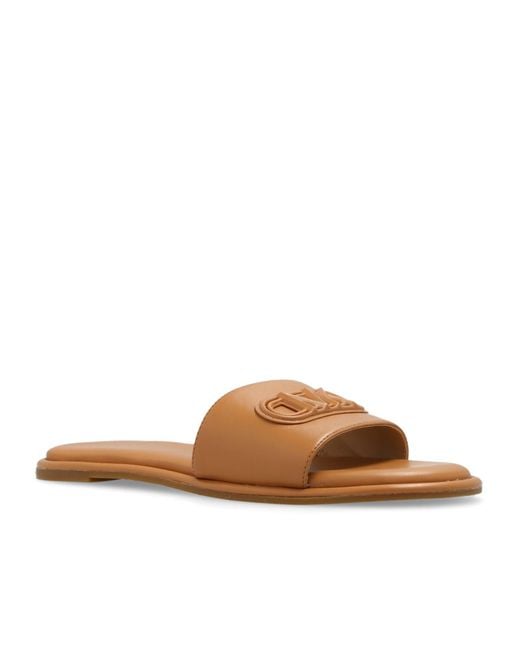 MICHAEL Michael Kors Brown Round Head Slippers
