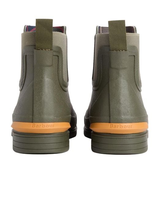 Barbour Green Chelseastyle Short Rain Boot
