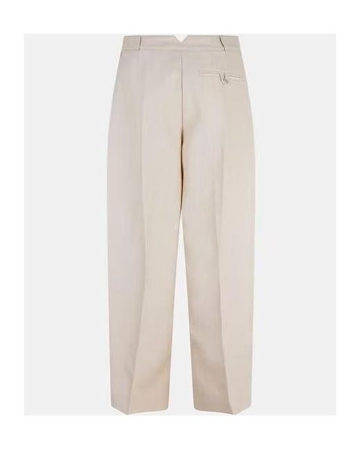 Jacquemus Natural Belt Loops Slacks