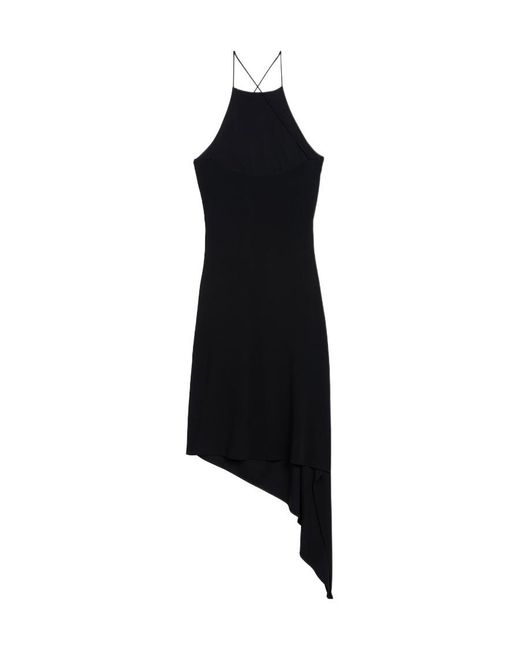 Céline Black Asymmetrical Dress
