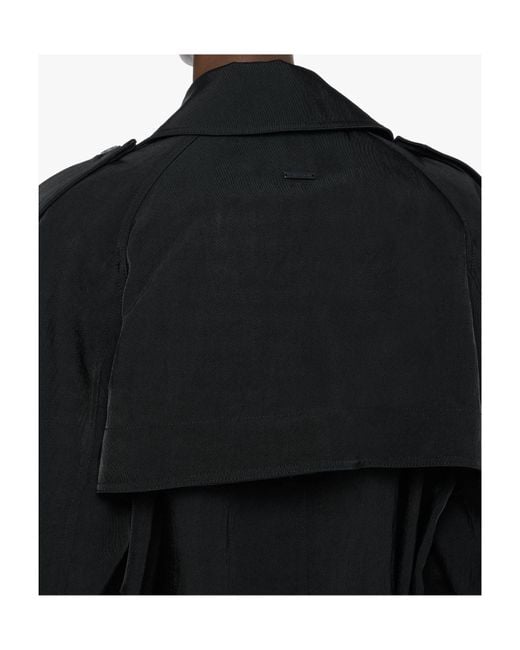 J.W. Anderson Black Jw Anderson Trench Coat
