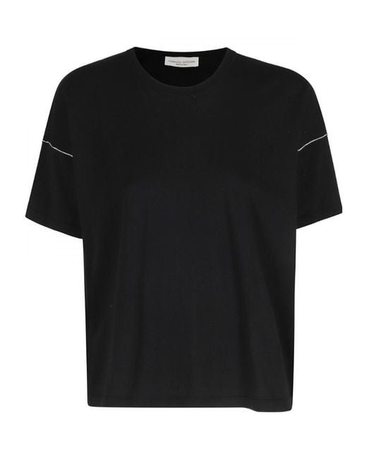 Roberto Collina Black Short-Sleeved T-Shirt