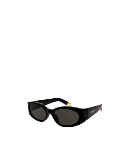 Jacquemus White Oval Frame Sunglasses for men