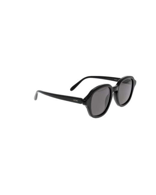 Loewe Black Square Frame Sunglasses