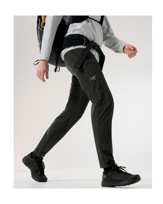Arc'teryx Black Gamma Sl Logo-Embroidered Straight-Leg Trousers