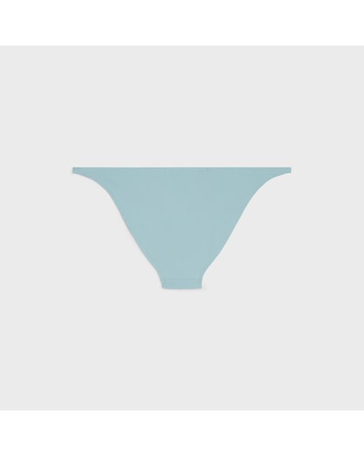 Céline Blue Triomphe Swimsuit Bottom