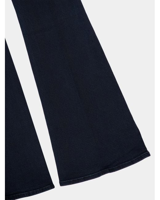 Mother Blue The Weekender Flared Jeans