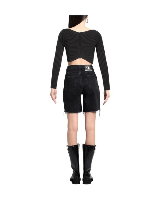 Jacquemus Black Solid Color Jumpers