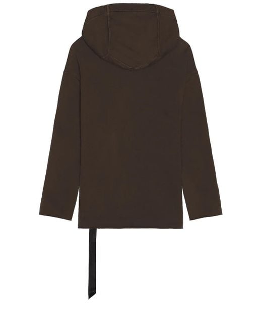 Rick Owens Brown Peter Hoodie for men