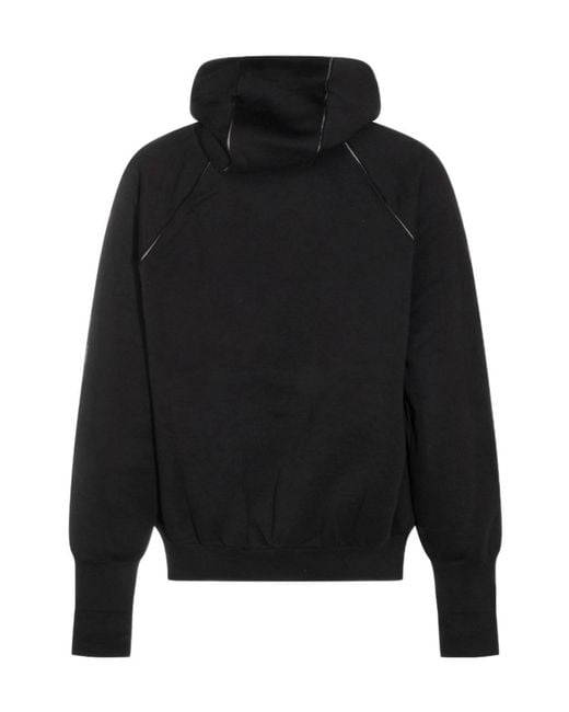 Thom Krom Black Raglan Hoodies for men