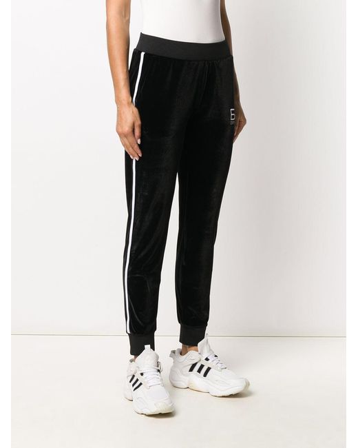 EA7 Black Logo Decal Sweatpants