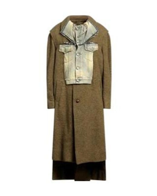 Maison Margiela Green Single- Denim Jacket