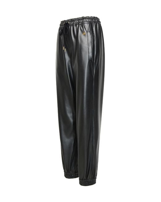 Stella McCartney Gray Alter Mat Drawstring Tapered Trousers