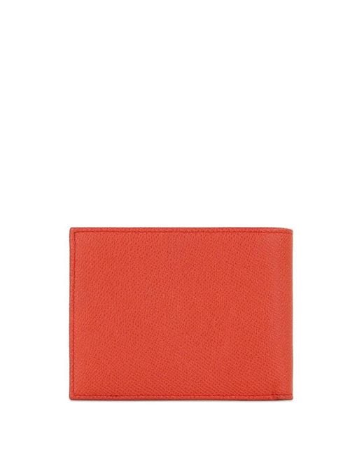 Dolce & Gabbana Red Logo Details Wallet for men