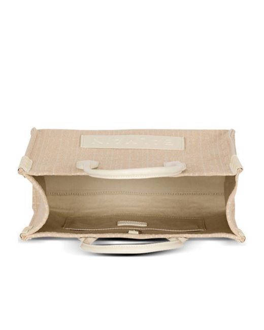 Balmain Natural B-Army 36 Monogrammed Tote Bag