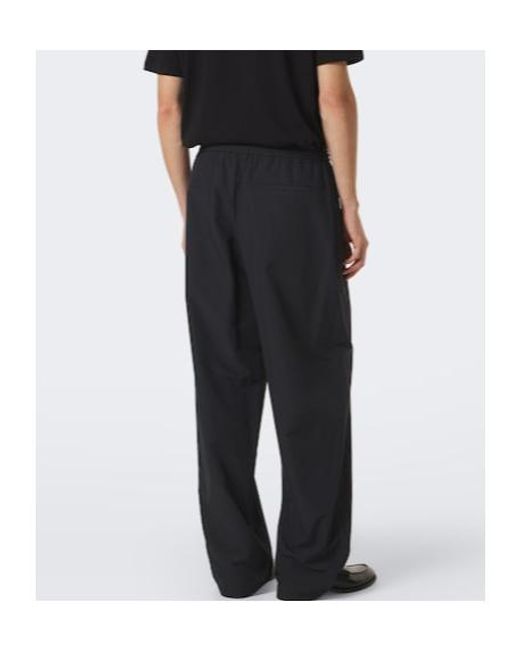 Jil Sander Blue Technical Wide-Leg Pants for men