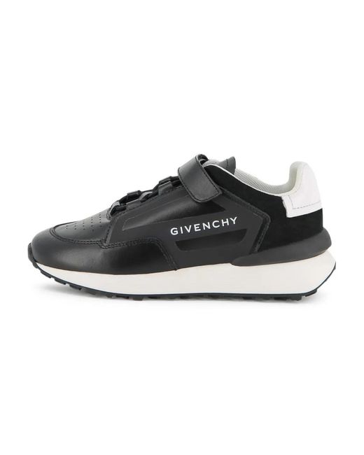 Givenchy Black Logo Strap Sneakers