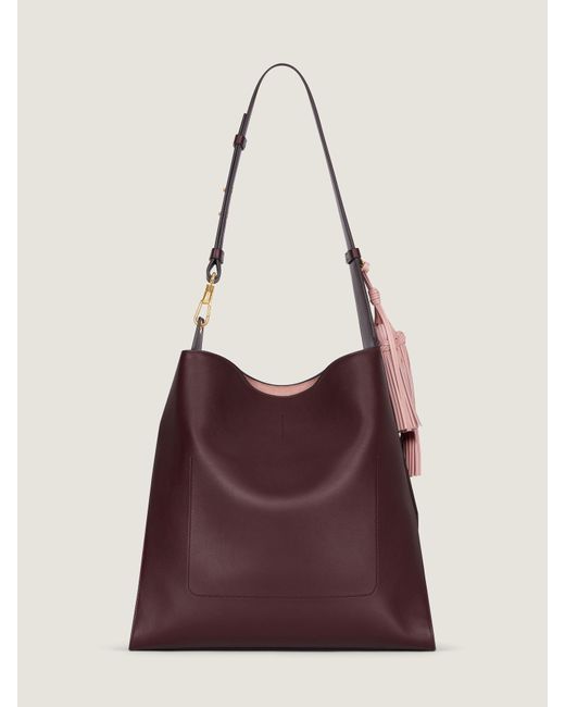 Givenchy Purple Medium Belted Hobo Bag