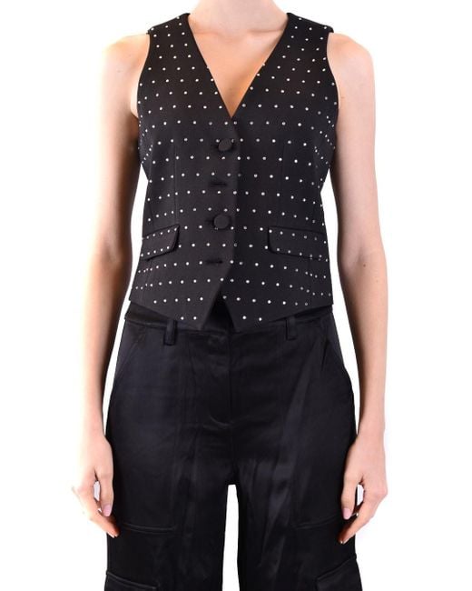 MICHAEL Michael Kors Black Sleeveless Vest