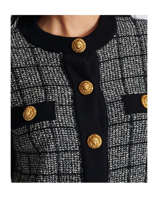 Balmain Black Cardigans