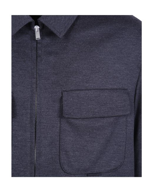 Lardini Blue 'Easy Wear' Jacket for men