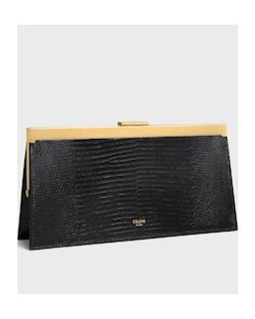 Céline Black Clutch Augustine
