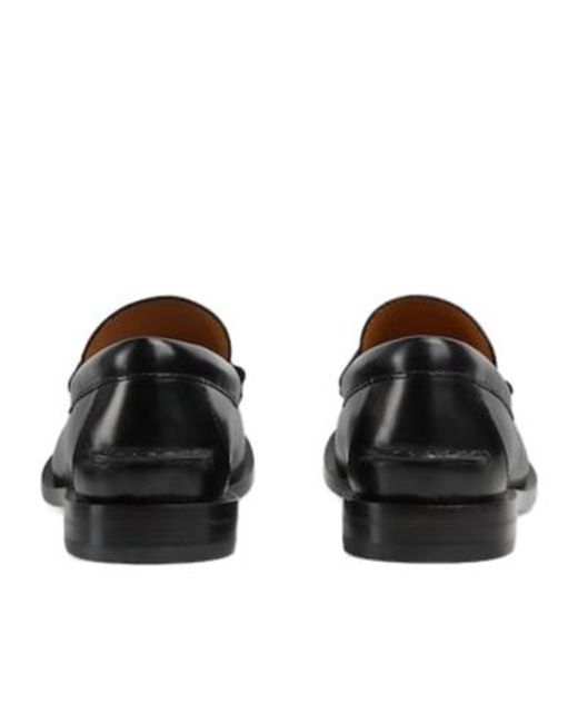 Gucci Black Removable Detail Loafers for men