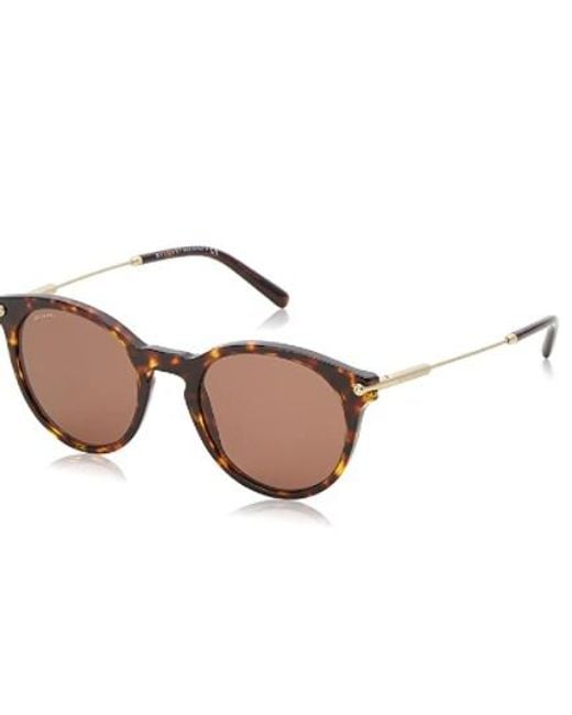 BVLGARI Pink Round Sunglasses