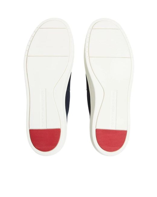 Tommy Hilfiger Blue Lightweight Suede Loafers for men