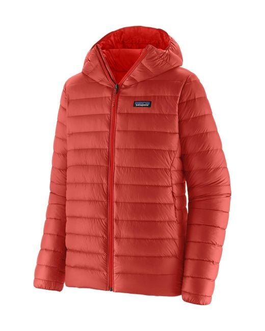Patagonia Red Down Sweater Hoody Jacket for men