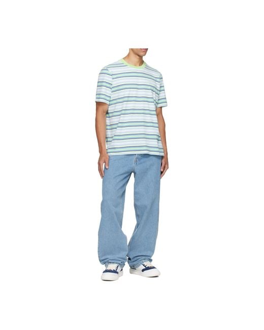 Casablanca Blue Del Mar Low-Top Sneakers for men