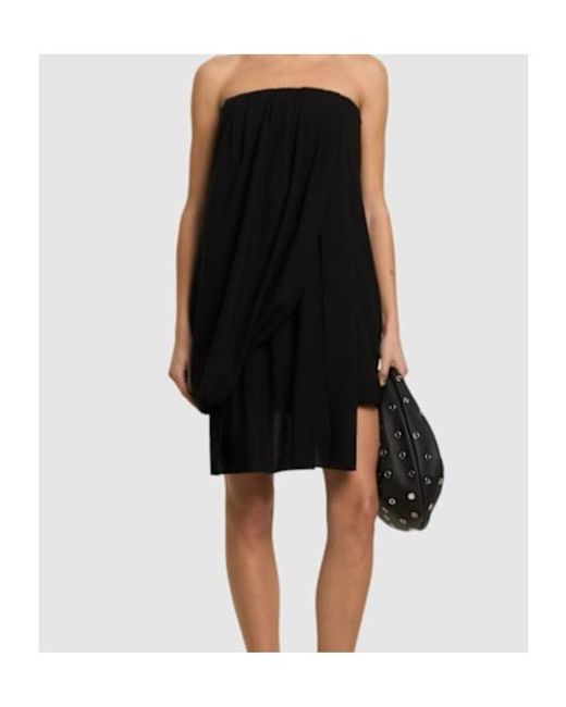 J.W. Anderson Black Strapless Dress