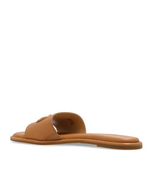MICHAEL Michael Kors Brown Round Head Slippers