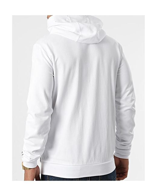 EA7 Gray Logo And Hat Casual Jacket for men