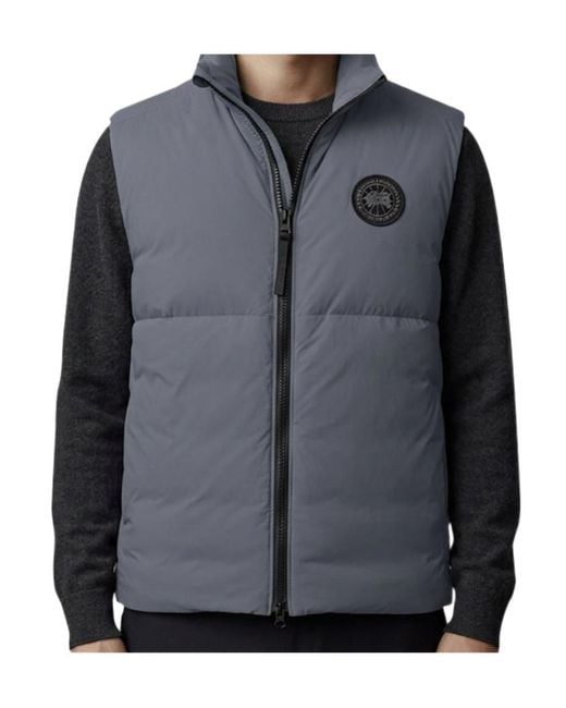 Canada Goose Blue Lodge Down Vest for men
