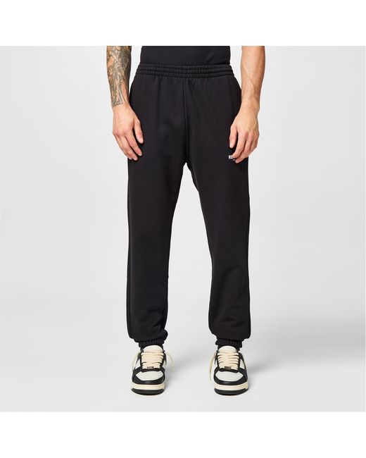 Represent Black Logo Track Pants for men