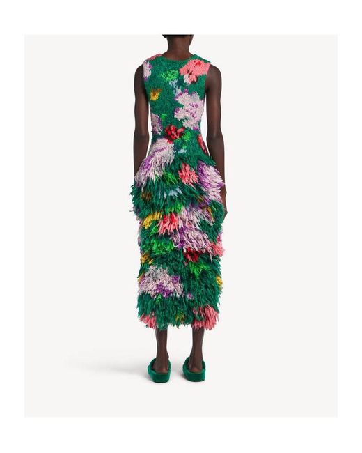 Balenciaga Green Dress
