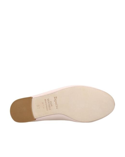 Repetto Natural Bow-Detail Ballerina Shoes