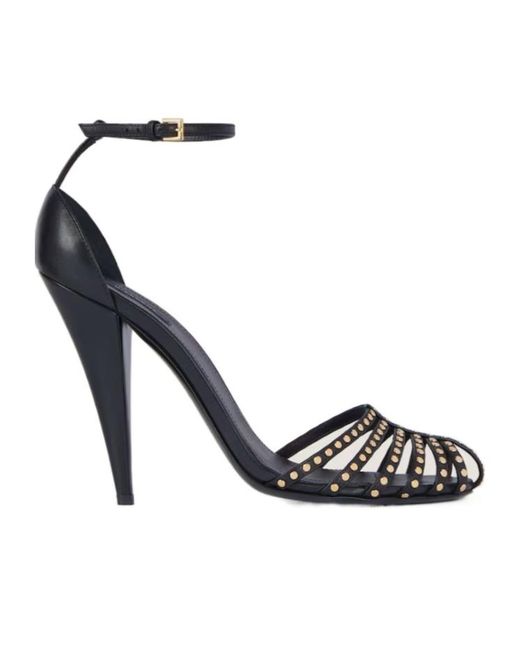 Givenchy Blue Cage Heeled Sandals