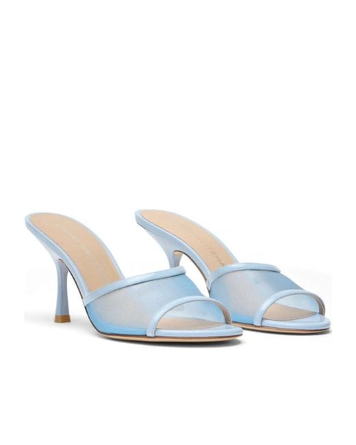 Stuart Weitzman Blue Bareitall Slide 85