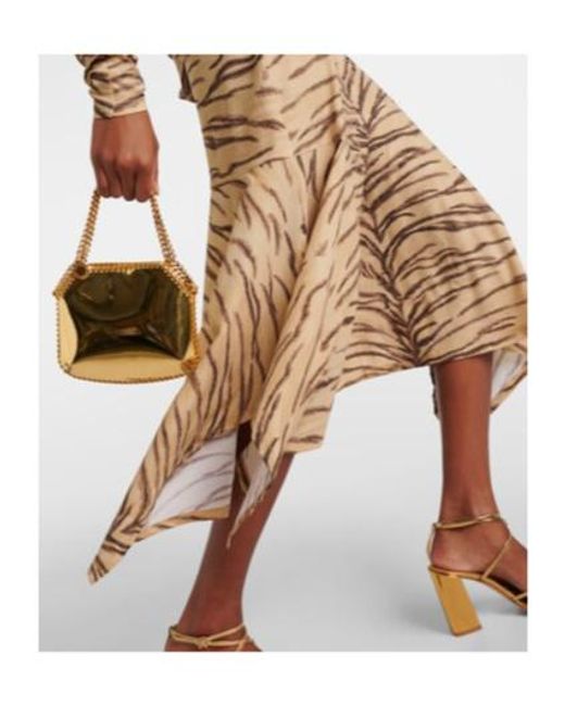 Stella McCartney Natural Jersey Midi Dress